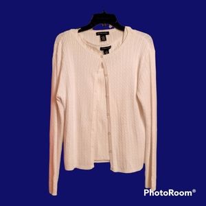 Good Clothes Womens Knit Cardigan and Tank Set